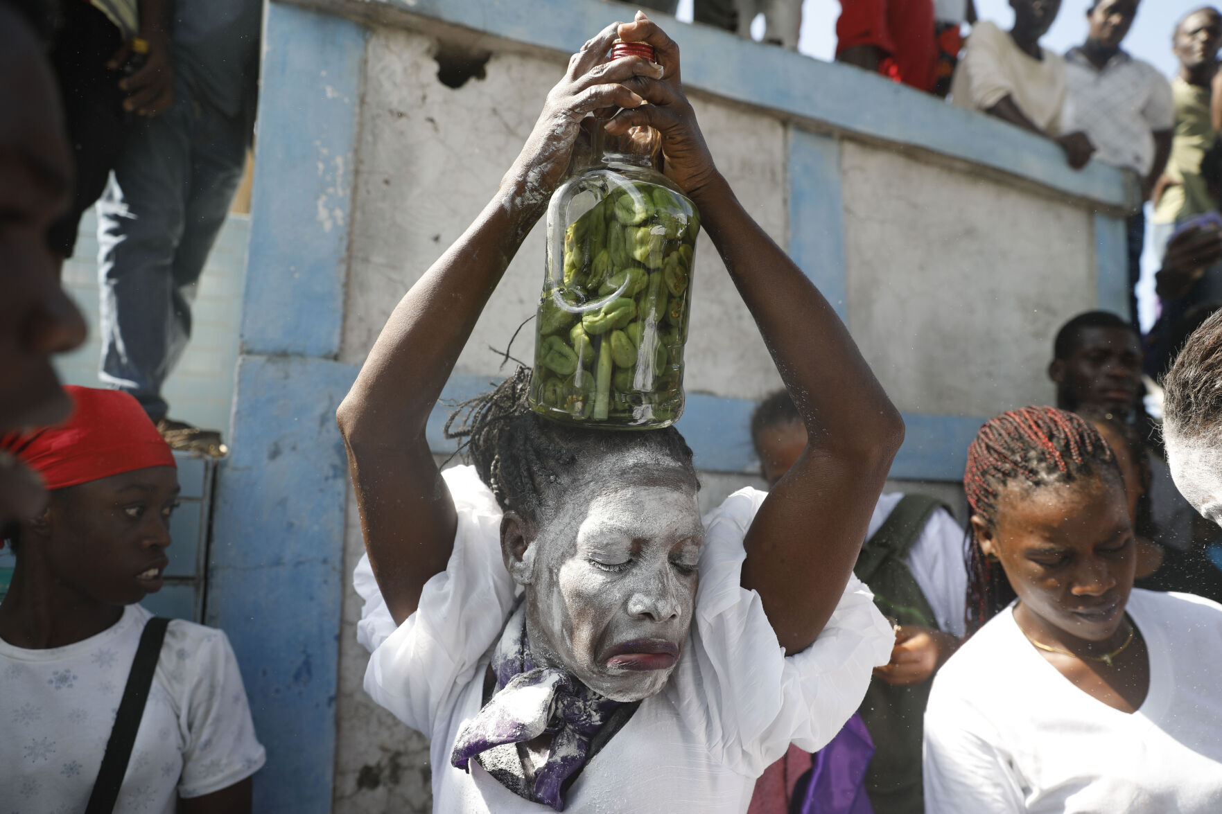 APTOPIX Haiti Day of the Dead